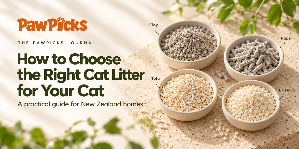 How to Choose the Right Cat Litter for Your Cat