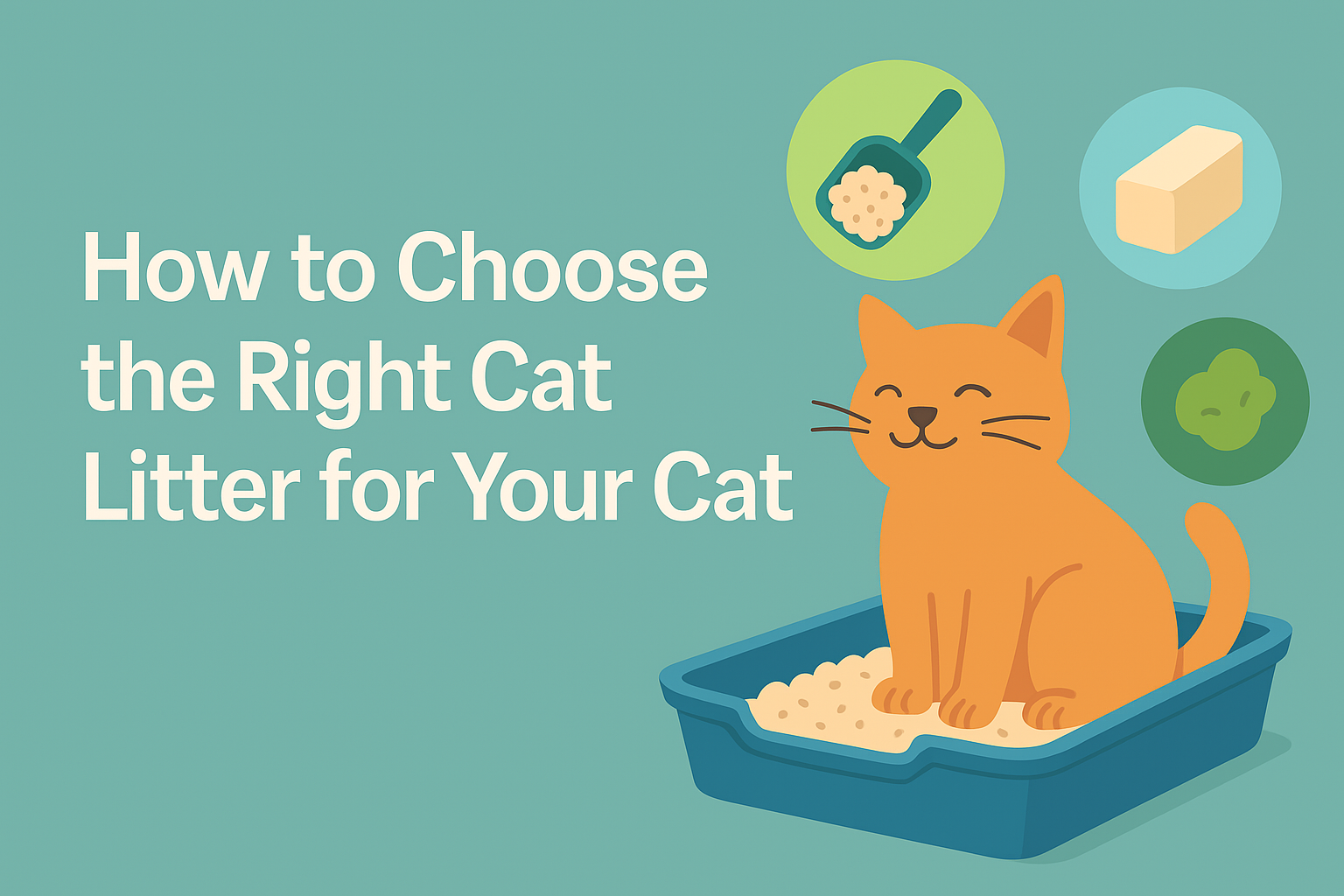 How to Choose the Right Cat Litter for Your Cat