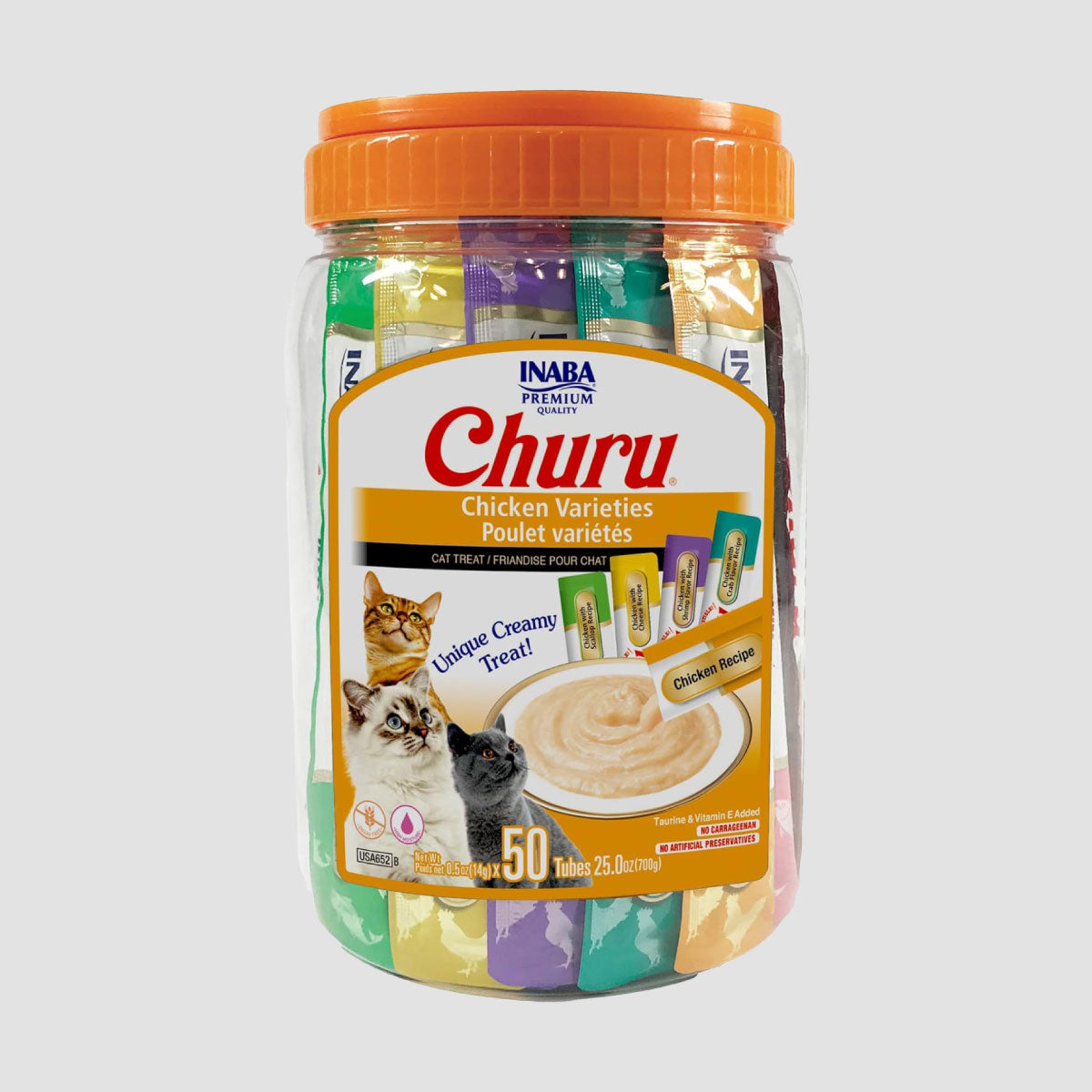INABA Churu Chicken Varieties Bulk Cat Treats