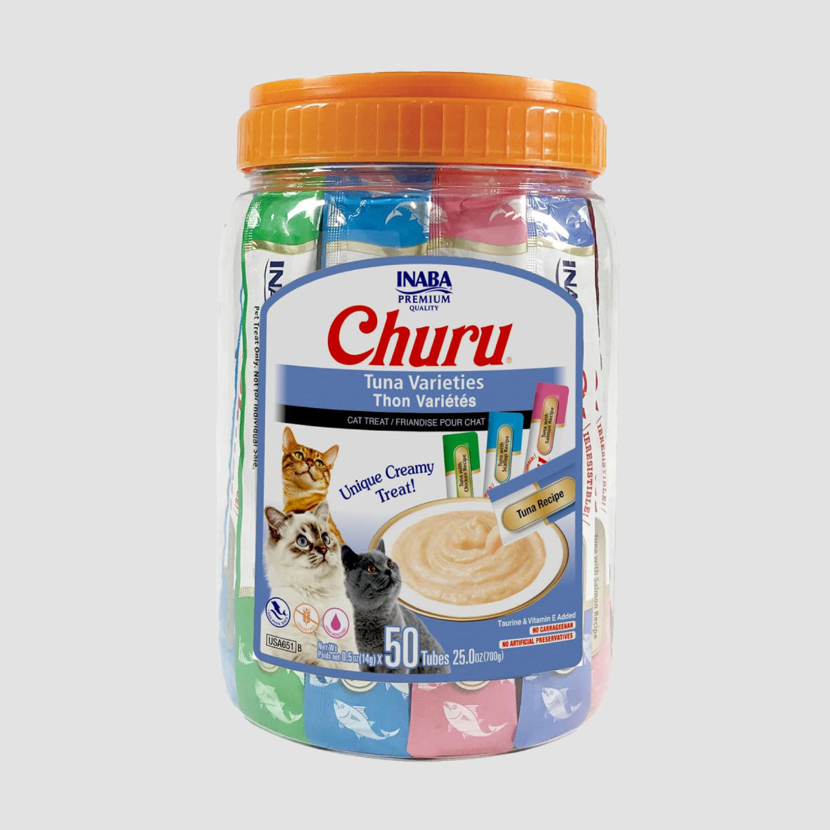 INABA Churu Tuna Varieties Bulk Cat Treats