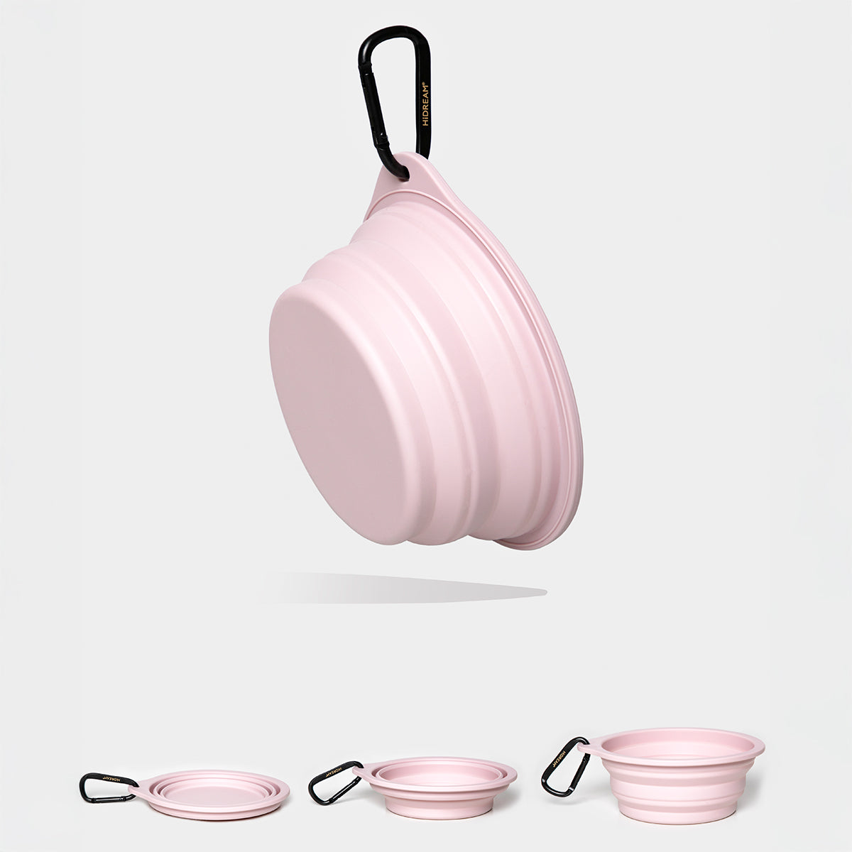 HiDream Dog Portable Collapsible Silicone Bowl