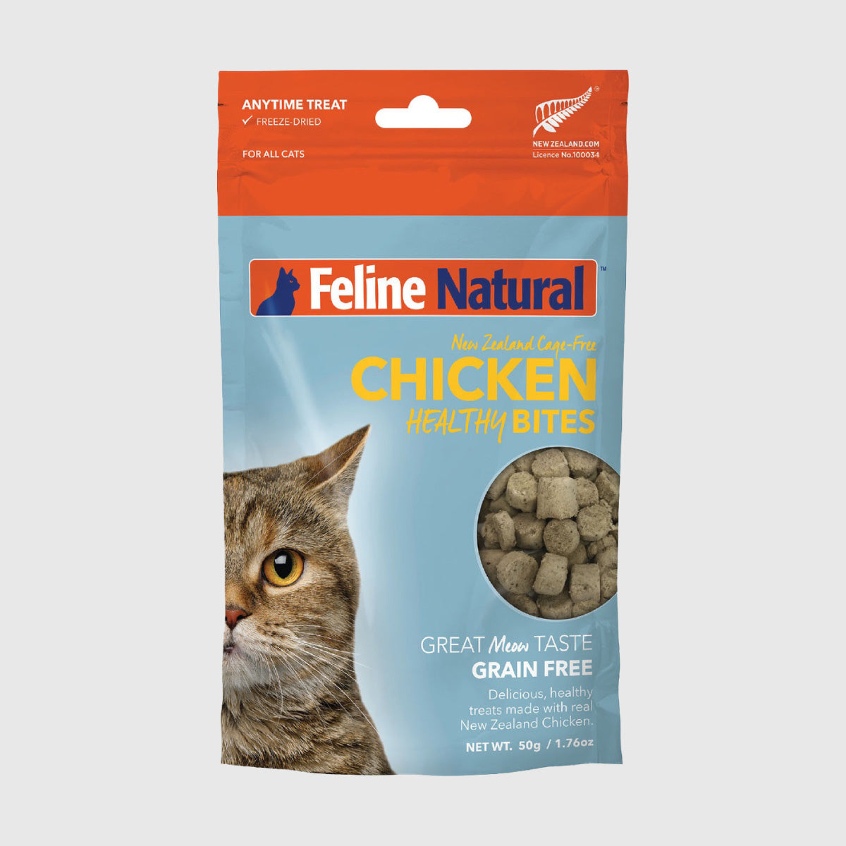 Feline Natural Chicken Healthy Bites Freeze Dried Cat Treats