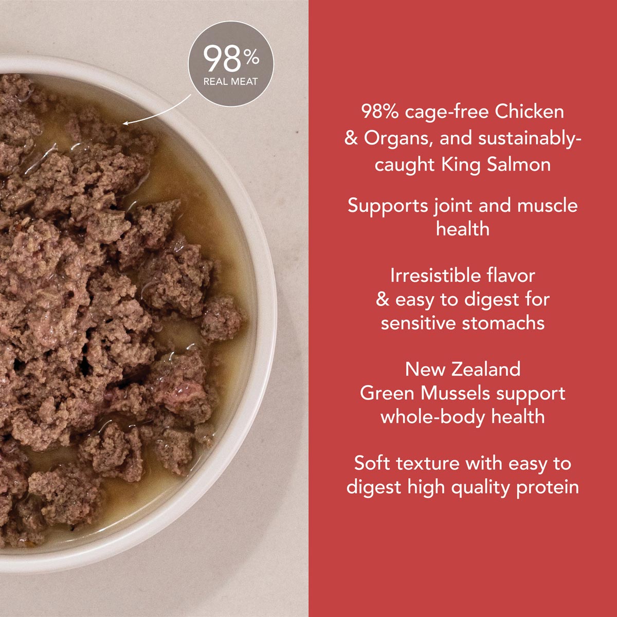 Feline Natural Chicken & King Salmon Feast Wet Cat Food