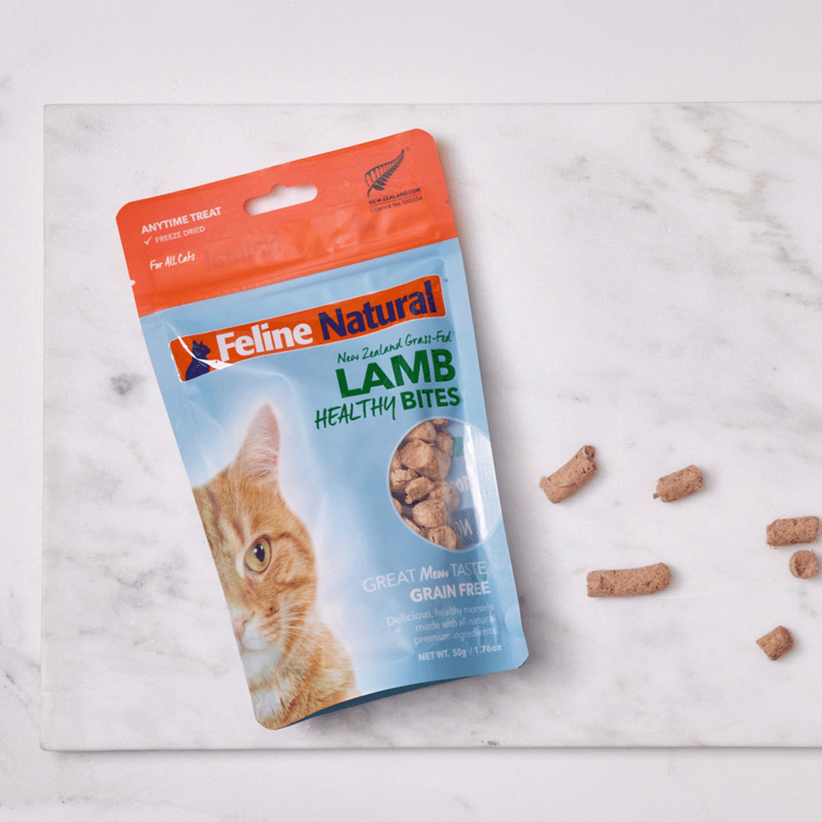 Feline Natural Lamb Healthy Bites Freeze Dried Cat Treats