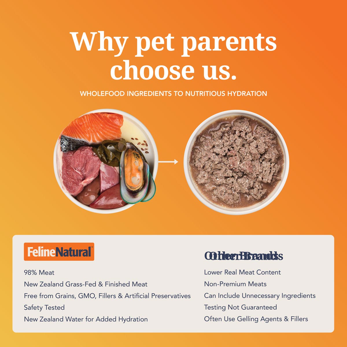 Feline Natural Lamb & King Salmon Feast Wet Cat Food