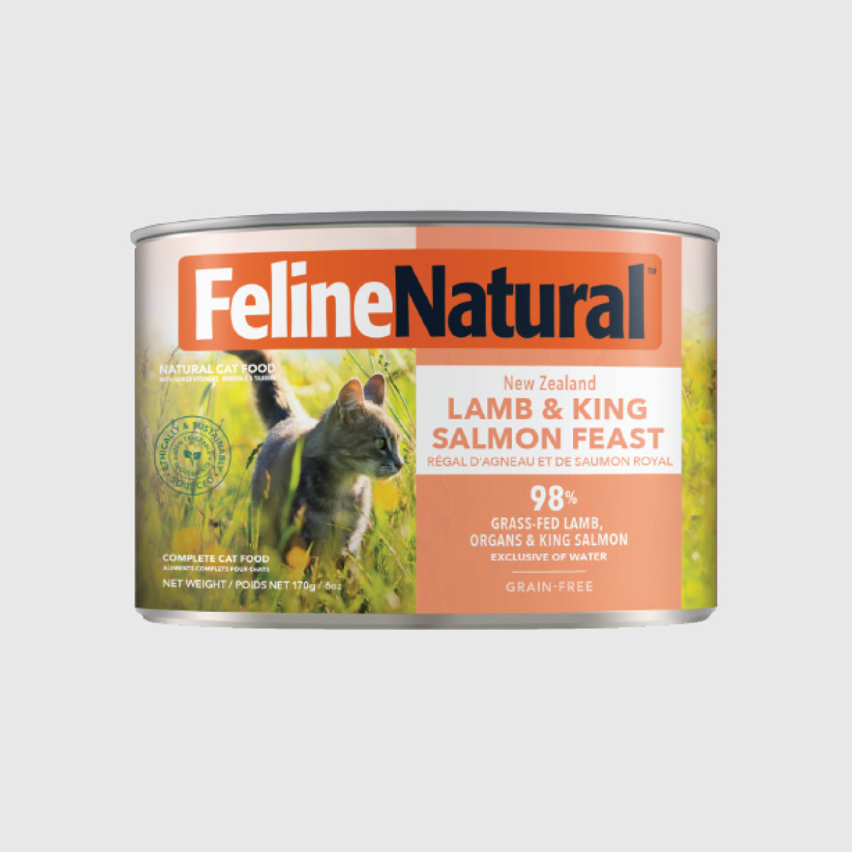 Feline Natural Lamb & King Salmon Feast Wet Cat Food
