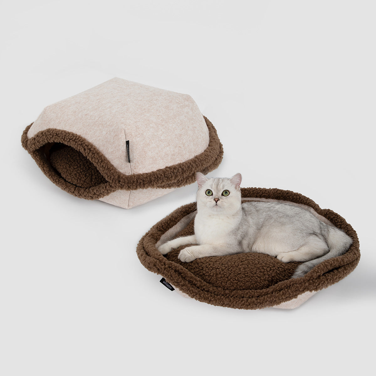HiDream Multi-Function Hideaway Cat Cave Bed