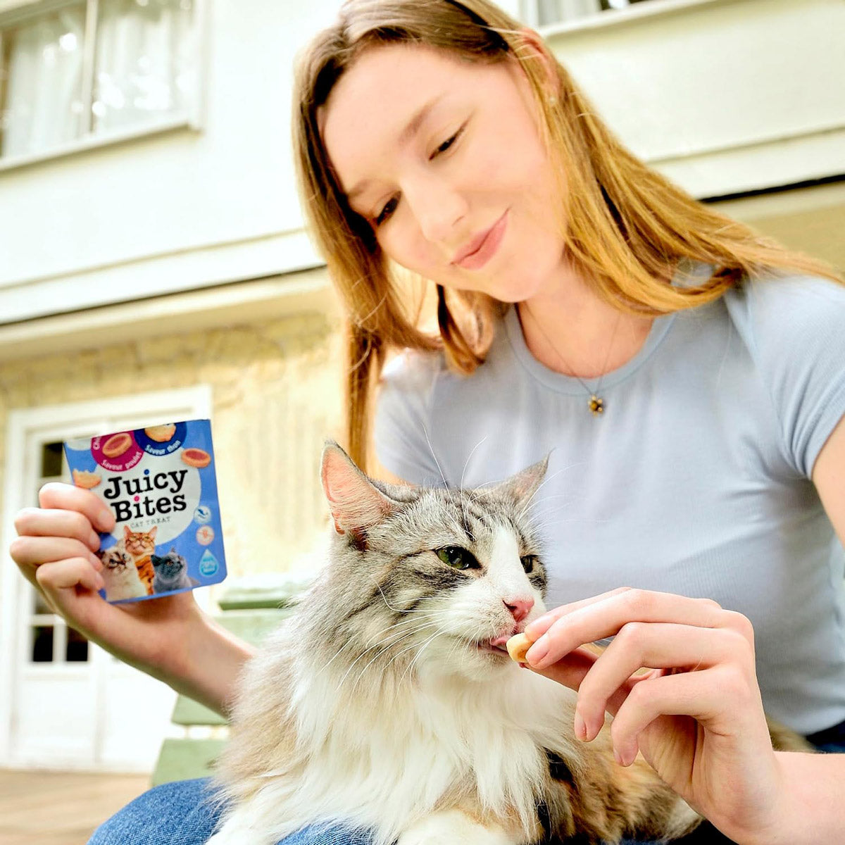 INABA Juicy Bites Chicken & Tuna Flavors Cat Treats
