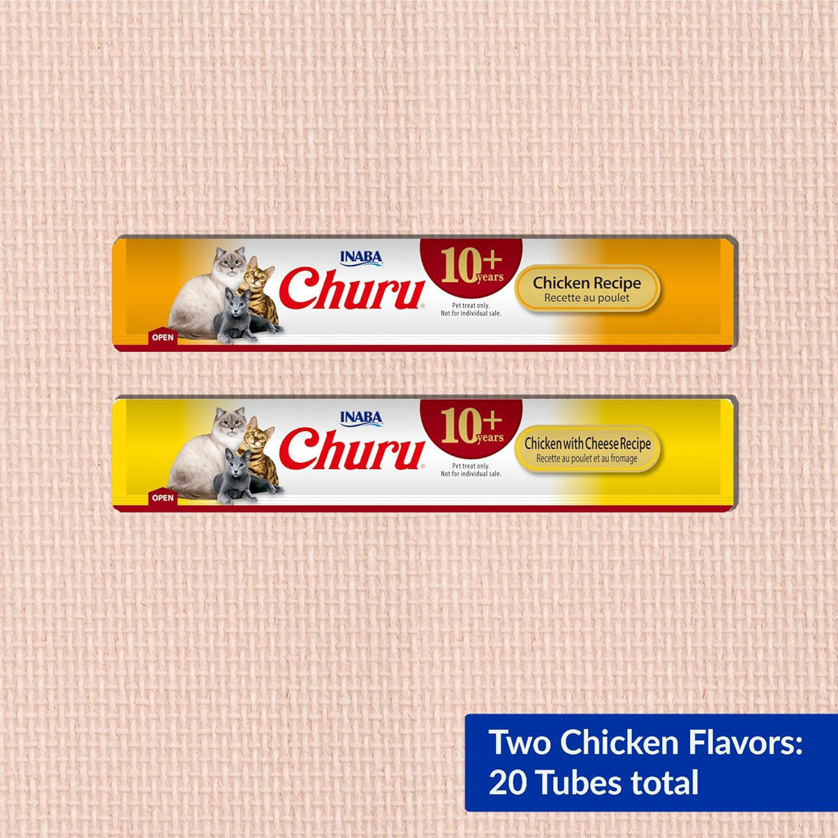 INABA Churu Senior 10+ Chicken Variety Box Cat Treats