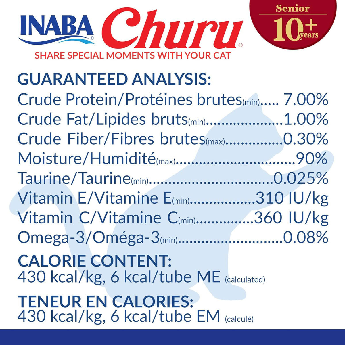 INABA Churu Senior 10+ Chicken Variety Box Cat Treats