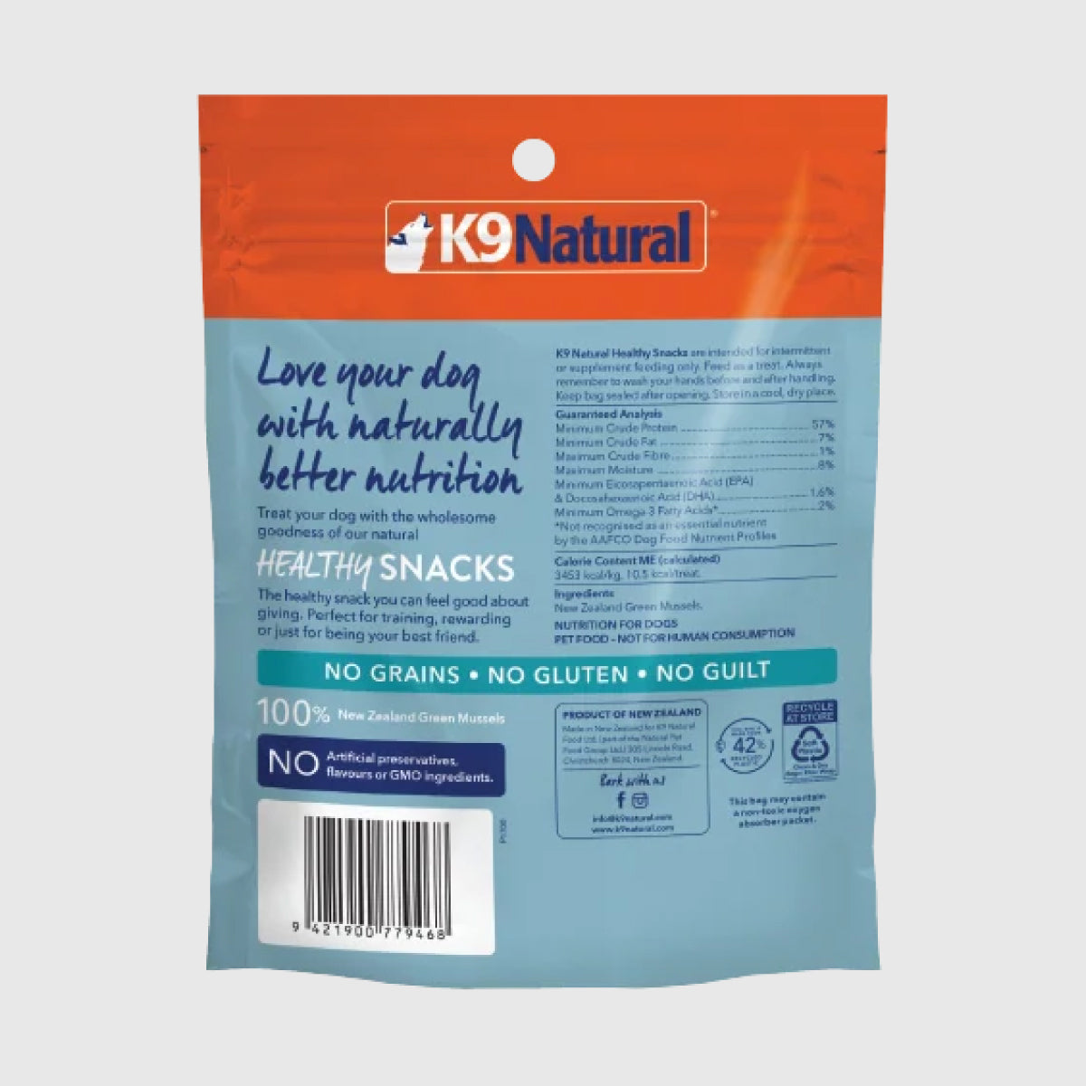 K9 Natural Green Mussels Freeze Dried Dog Treats