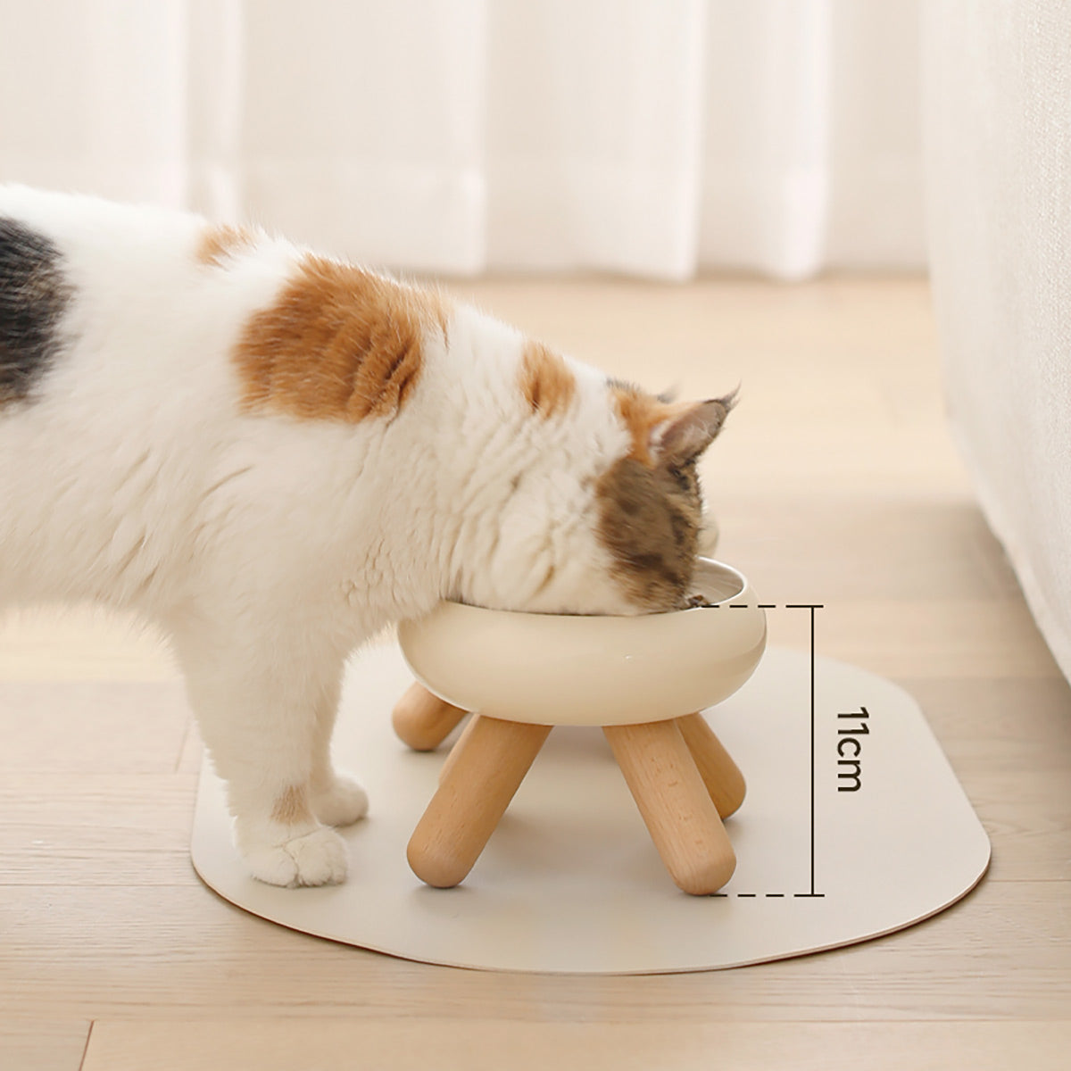 Meoof Pet Ceramic Water Bowl