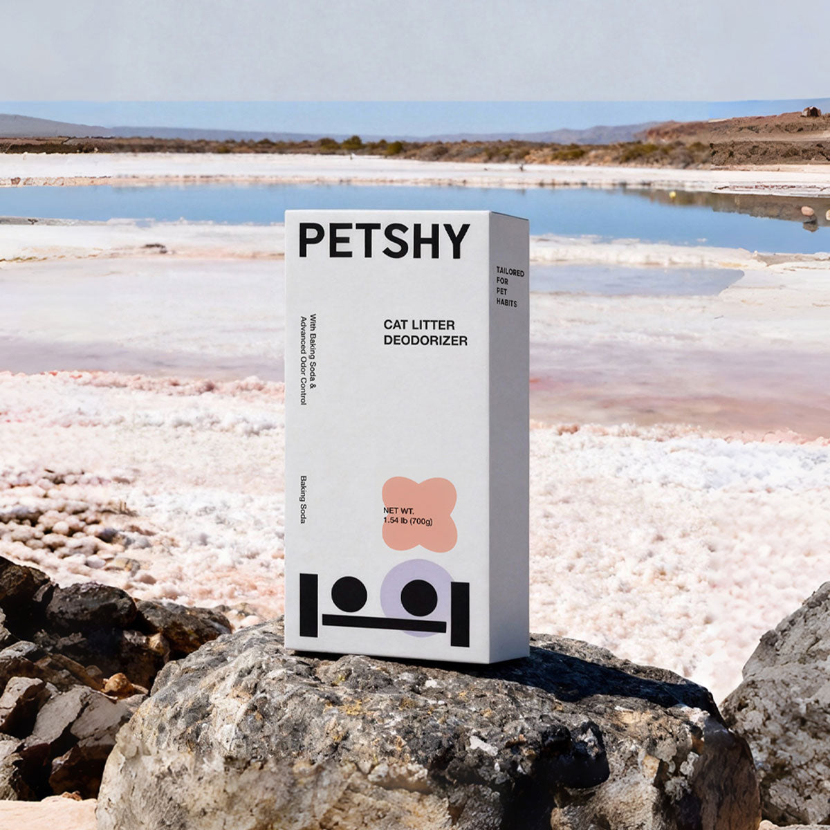 PETSHY Baking Soda Cat Litter Deodorizer