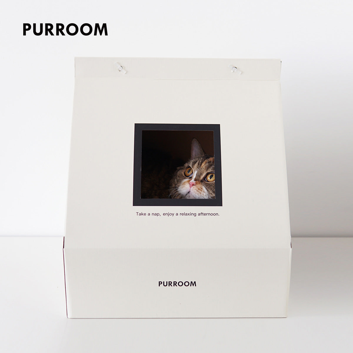 PURROOM Cat Scratching Tent House