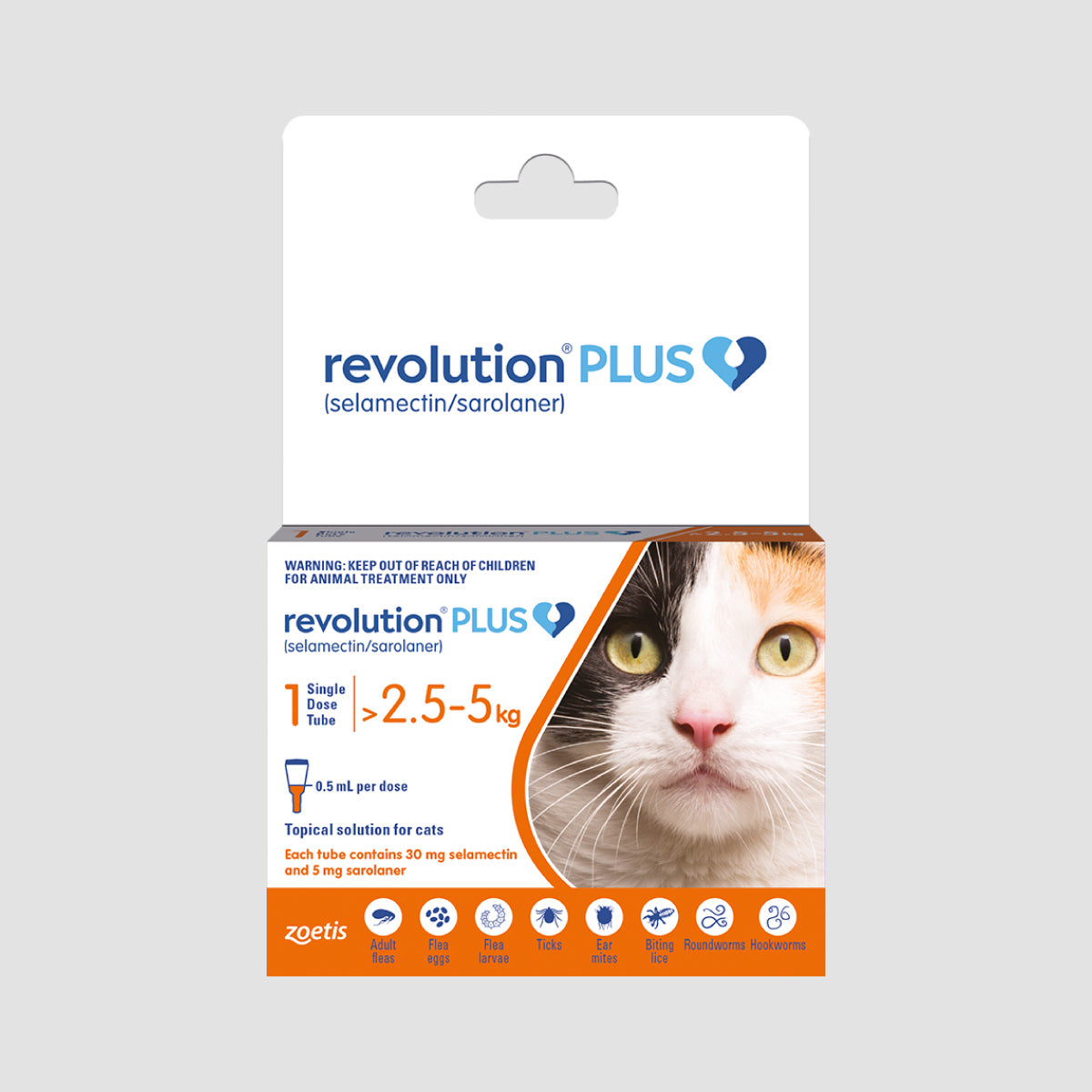 Revolution Plus Flea Tick & Worm Treatment For Cat
