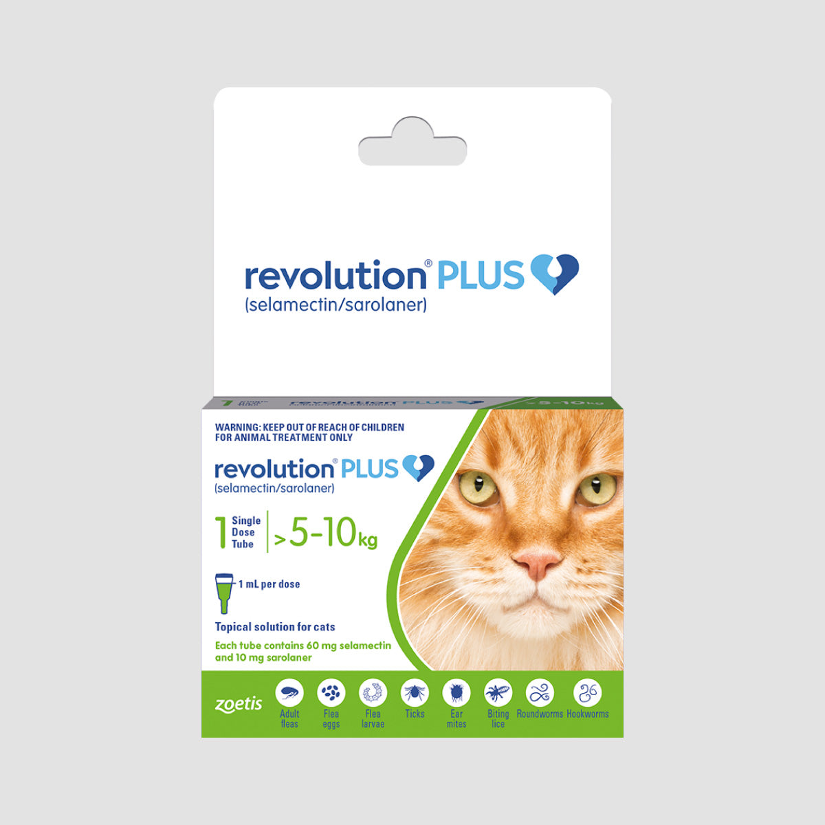 Revolution Plus Flea Tick & Worm Treatment For Cat