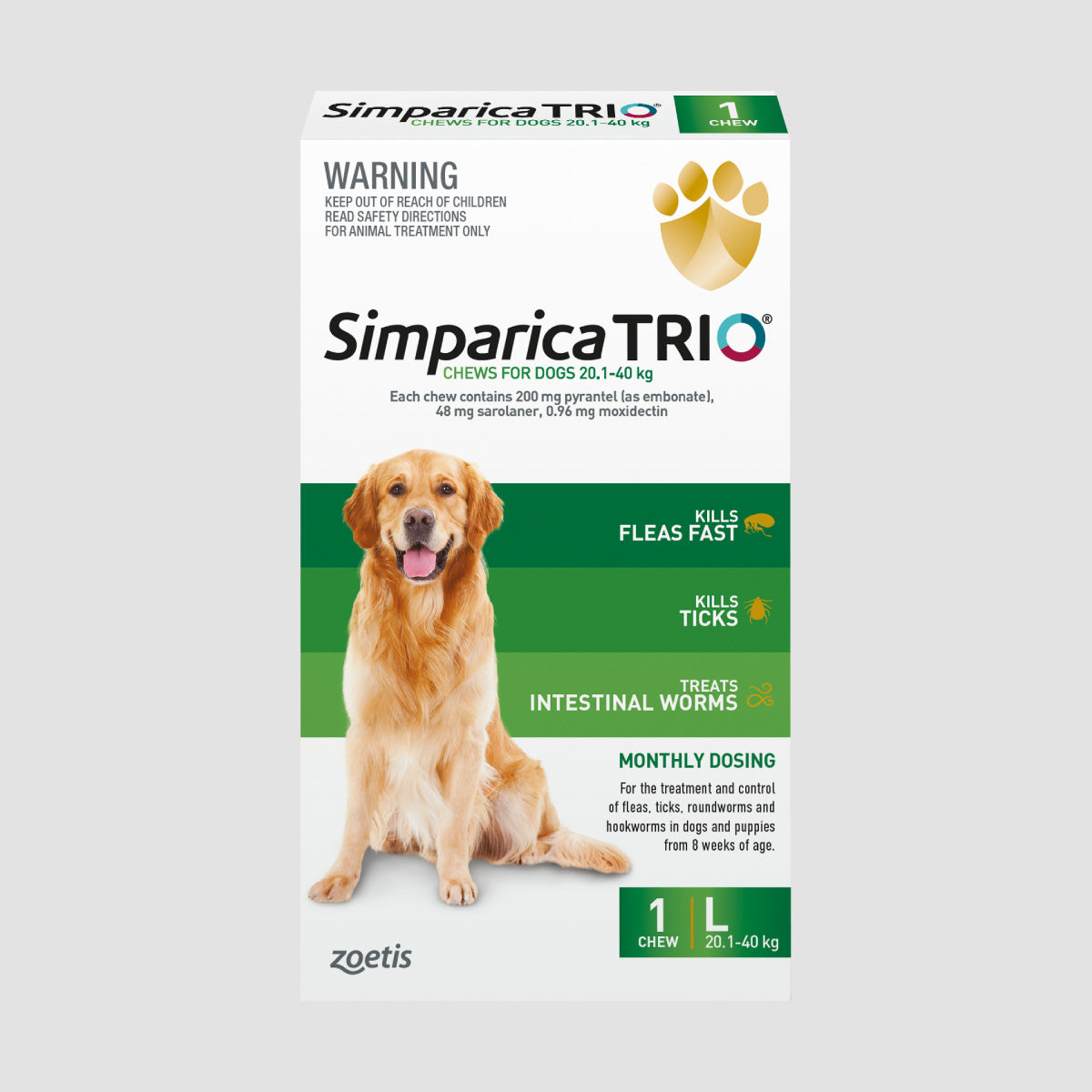 ST Flea Tick & Worm Treatment For Dog