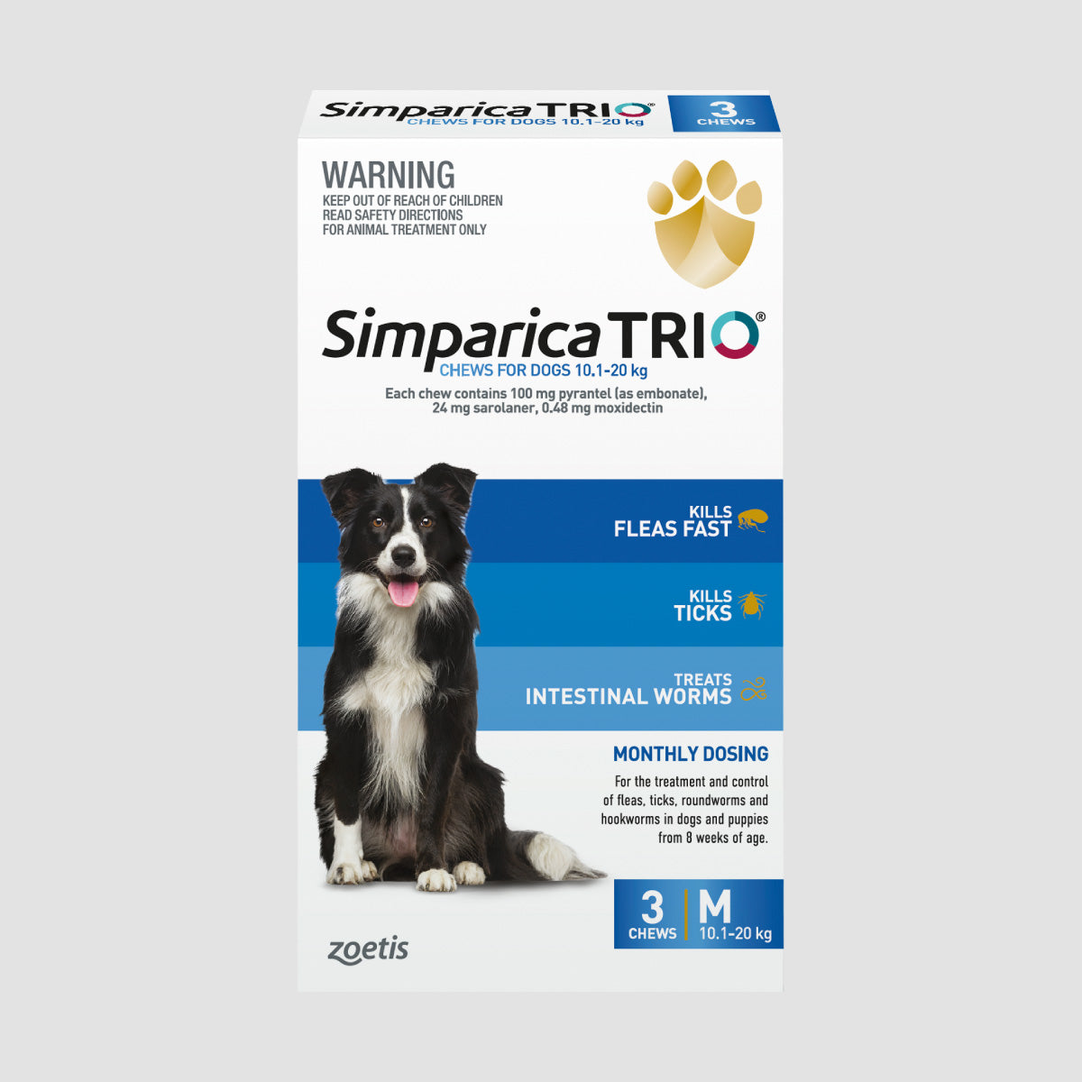 ST Flea Tick & Worm Treatment For Dog