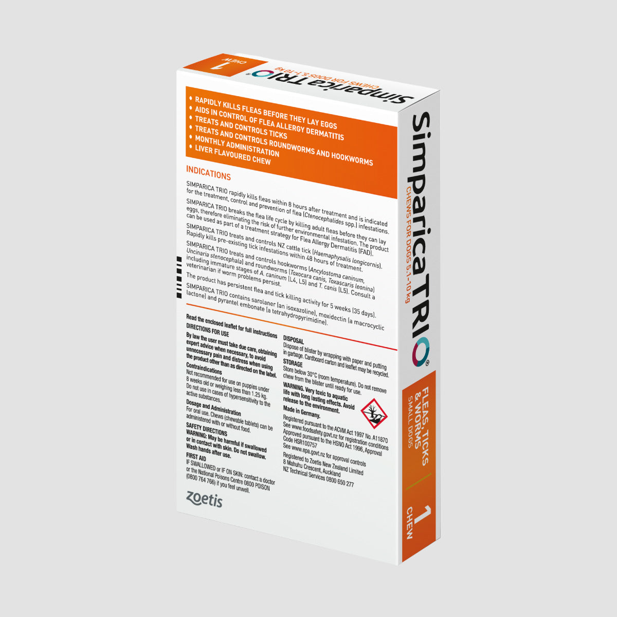 ST Flea Tick & Worm Treatment For Dog