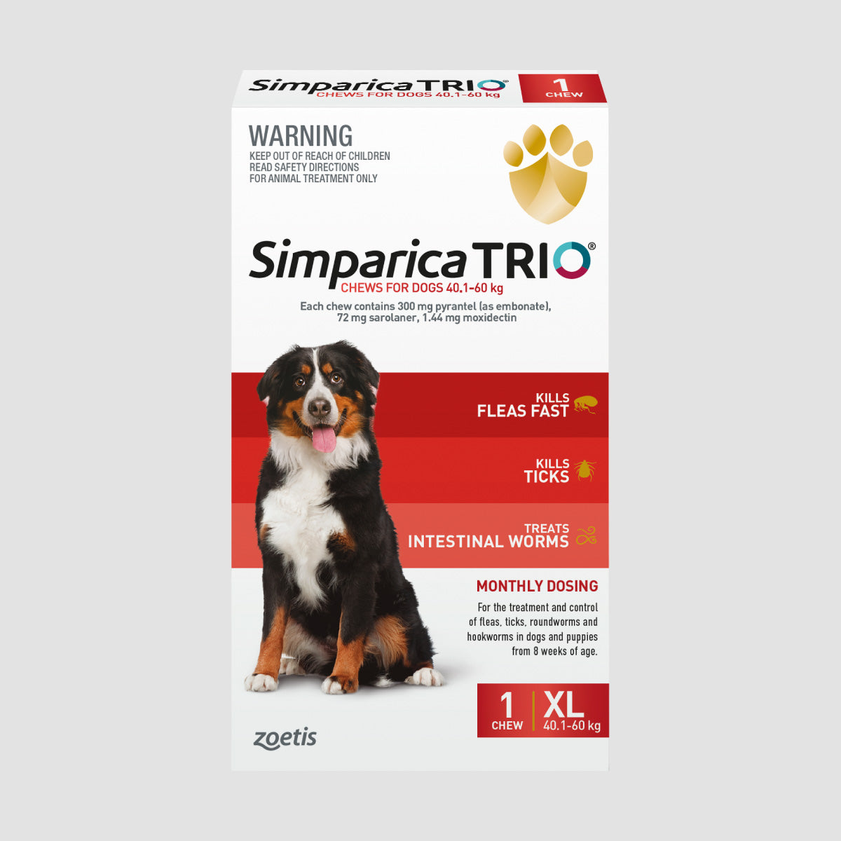 ST Flea Tick & Worm Treatment For Dog