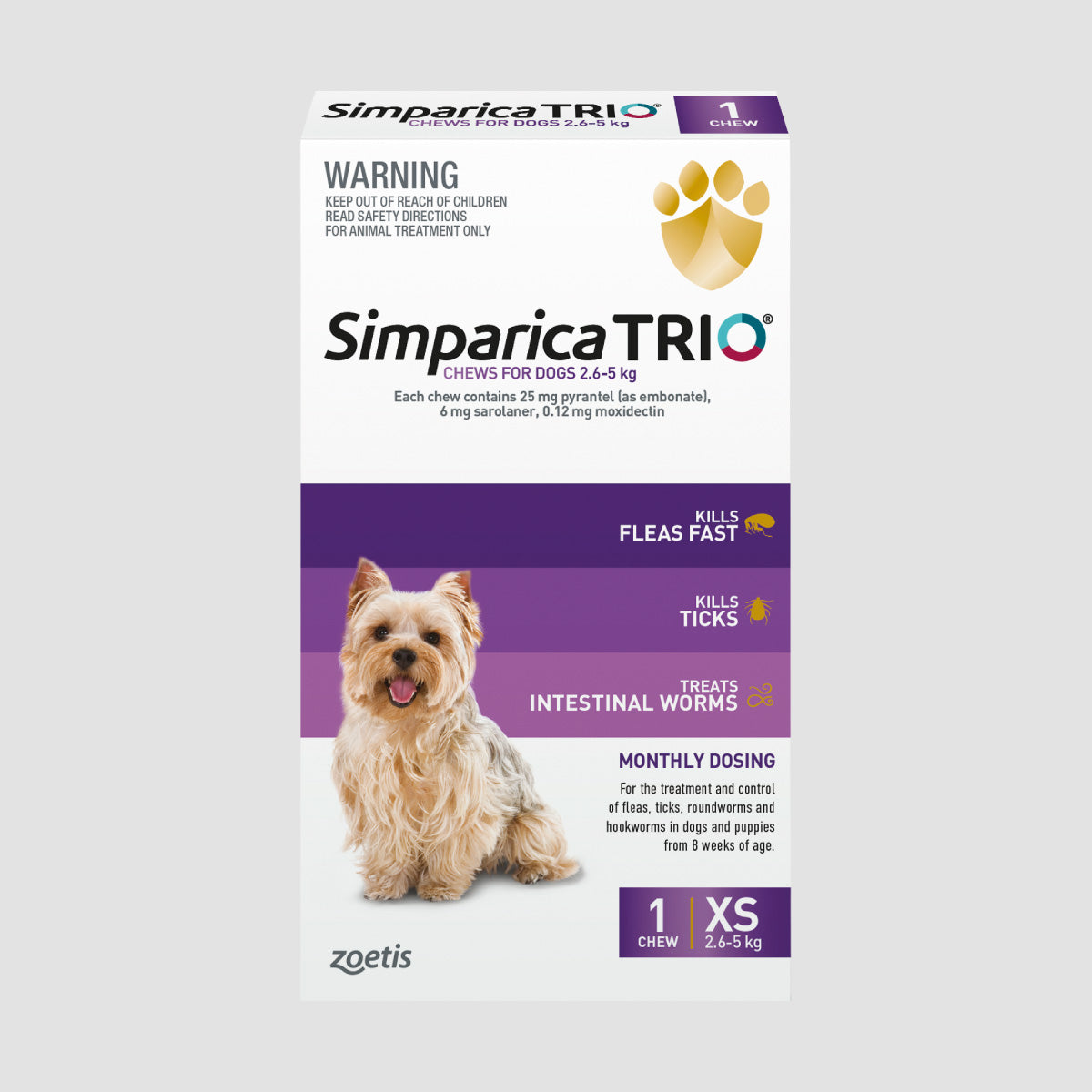 ST Flea Tick & Worm Treatment For Dog