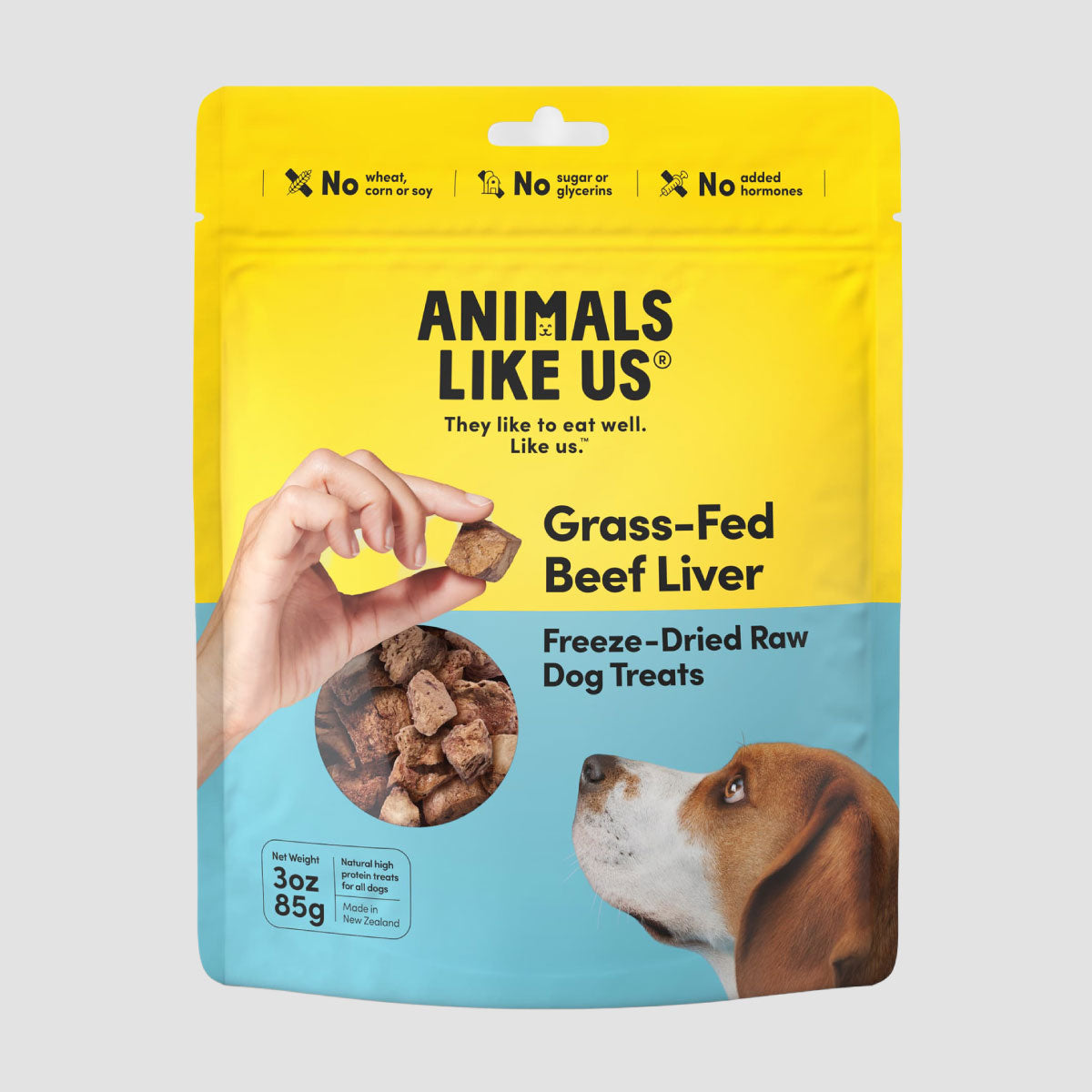 ANIMALS LIKE US Grass-Fed Beef Liver Freeze Dried Dog Treats