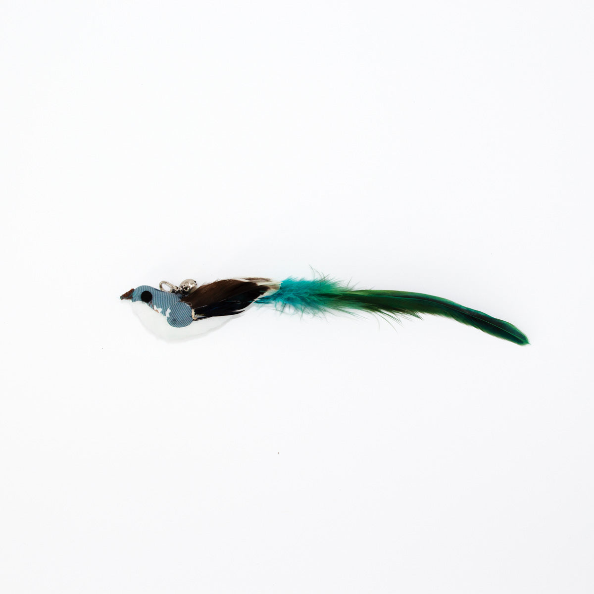 Bluebird Feather Cat Teaser Wand