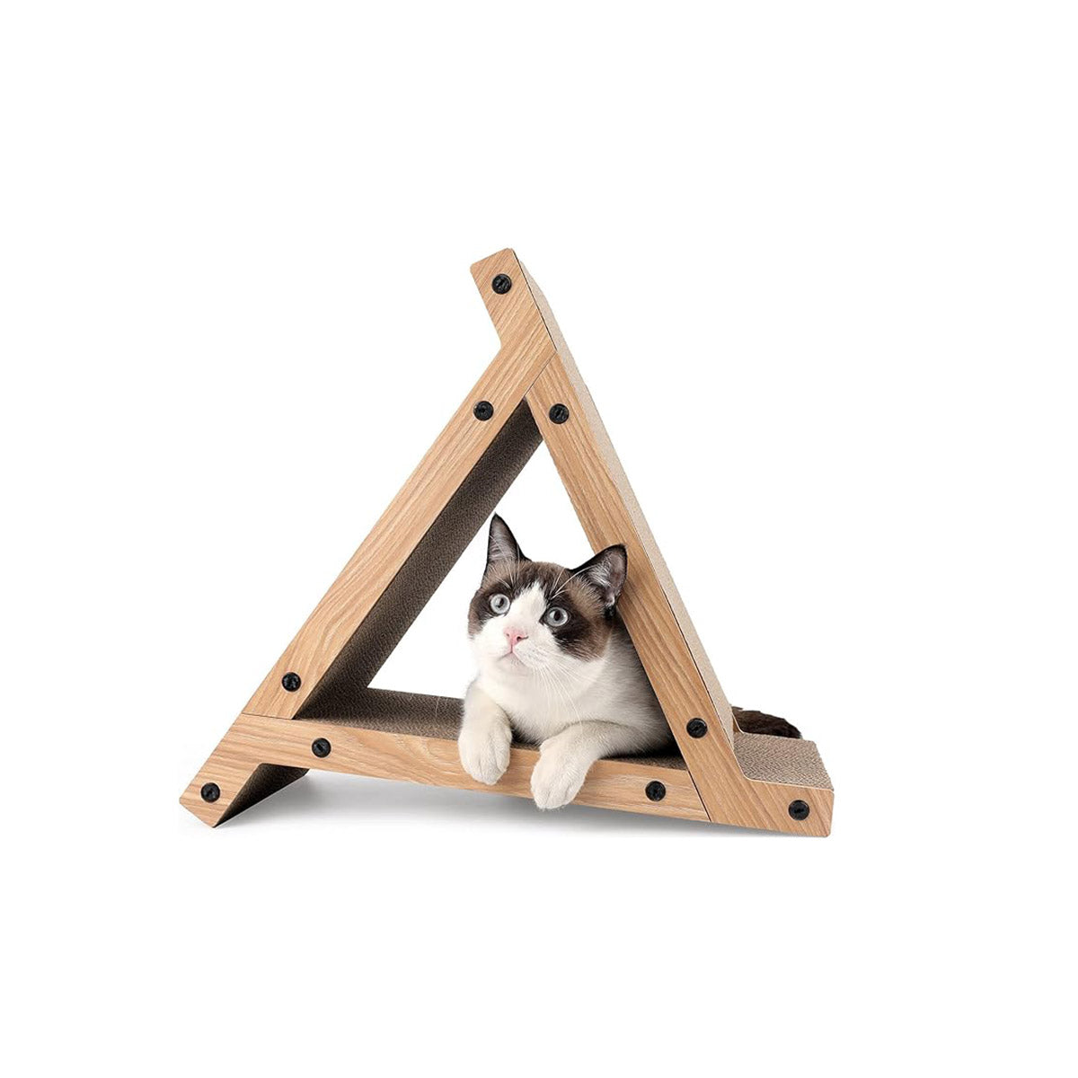 Fukumaru 3 Sided Vertical Cat Scratcher(Triangle)