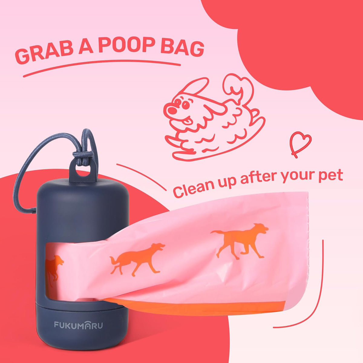 Fukumaru Eco & Compostable Poop Bags