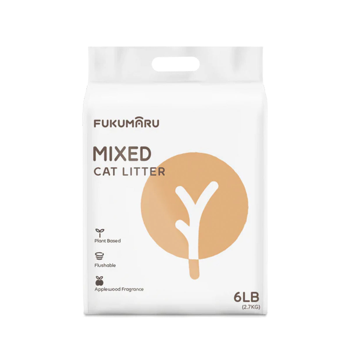 Fukumaru Tofu Cat Litter Mixed Litter Apple Wood