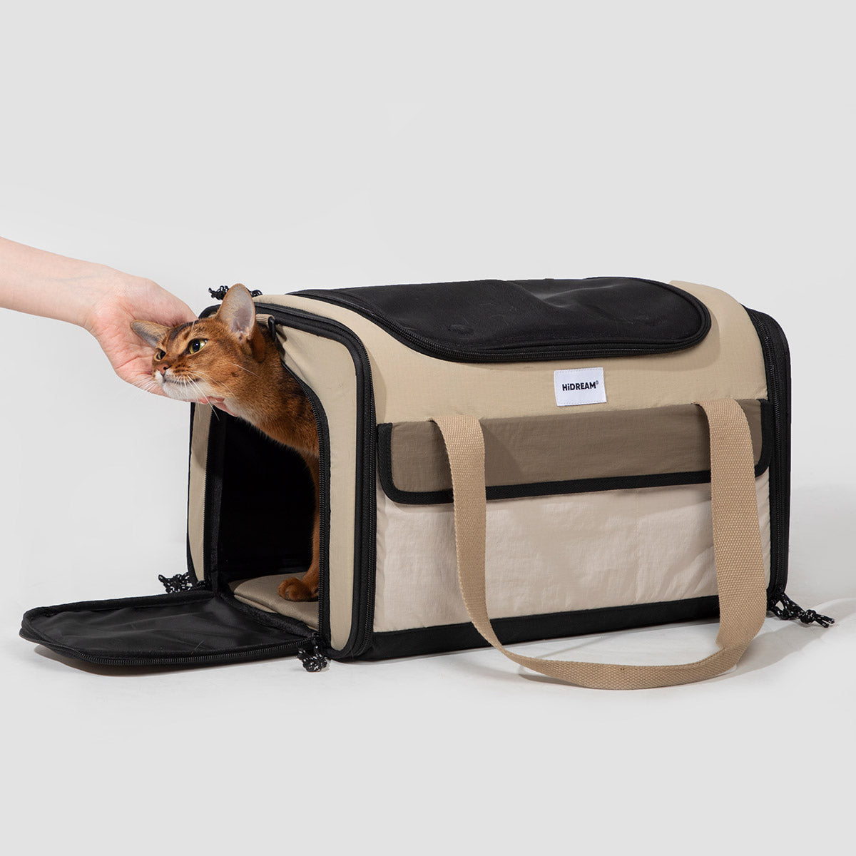 HiDream Foldable Cat Carrier - Large Travel Bag