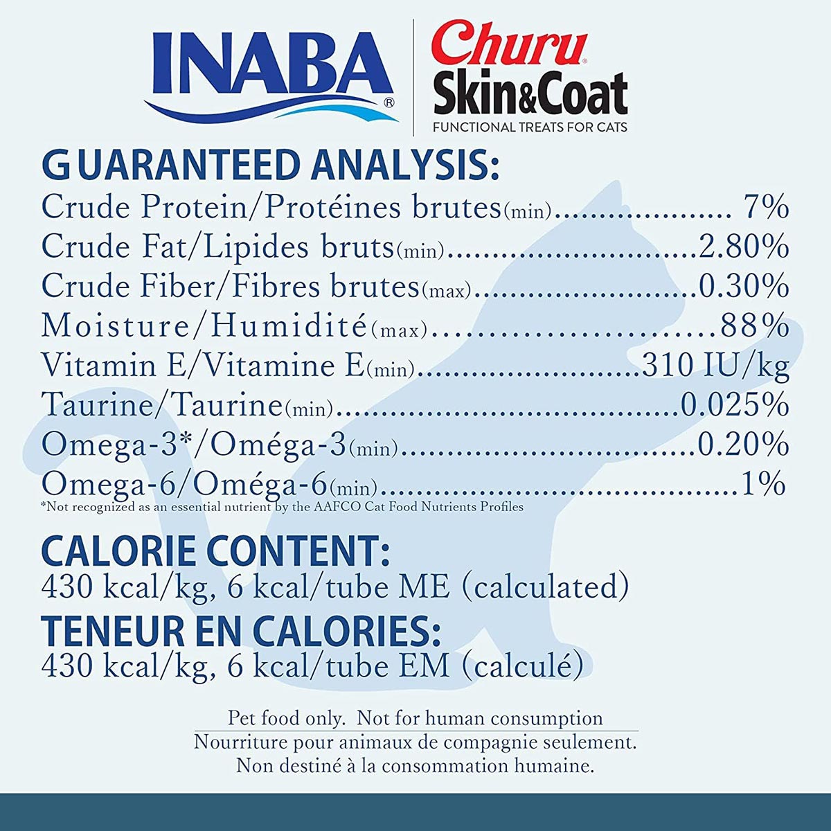 INABA Churu Skin & Coat Tuna with Scallop Cat Treat