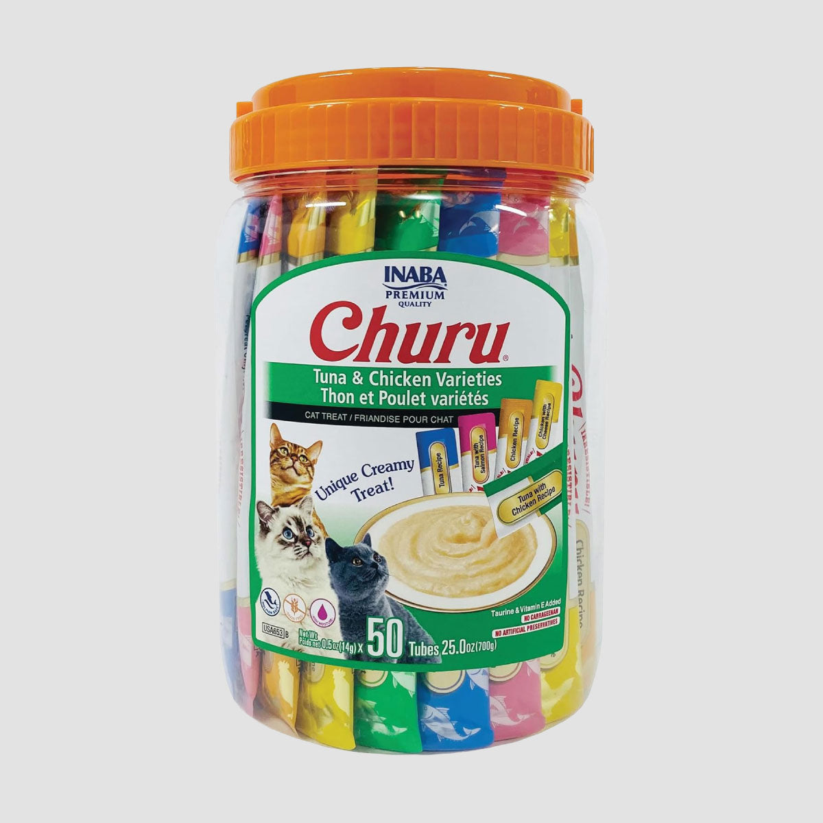 INABA Churu Tuna & Chicken Varieties Bulk Cat Treats