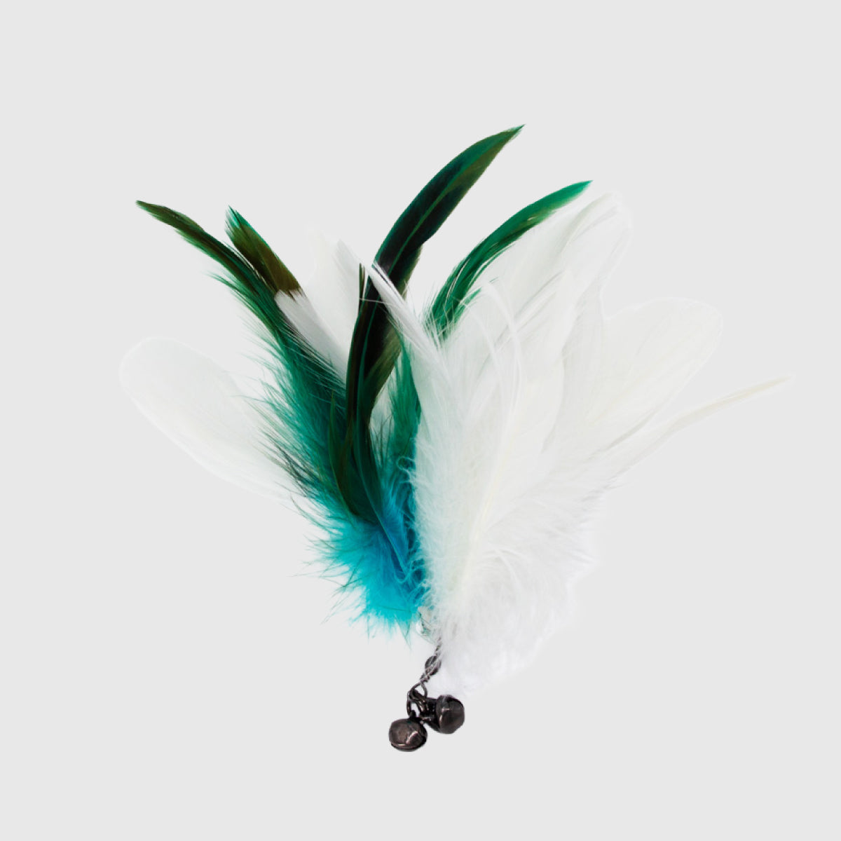 Natural Feather Cat Teaser Wand