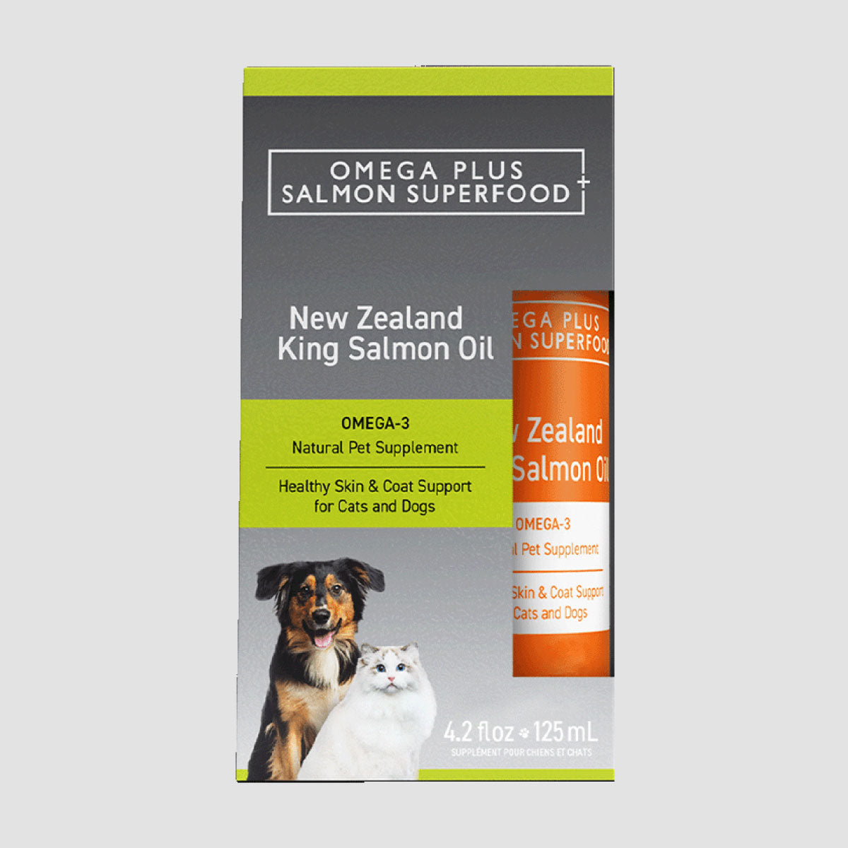 OMEGA PLUS King Salmon Oil Dietary Supplement