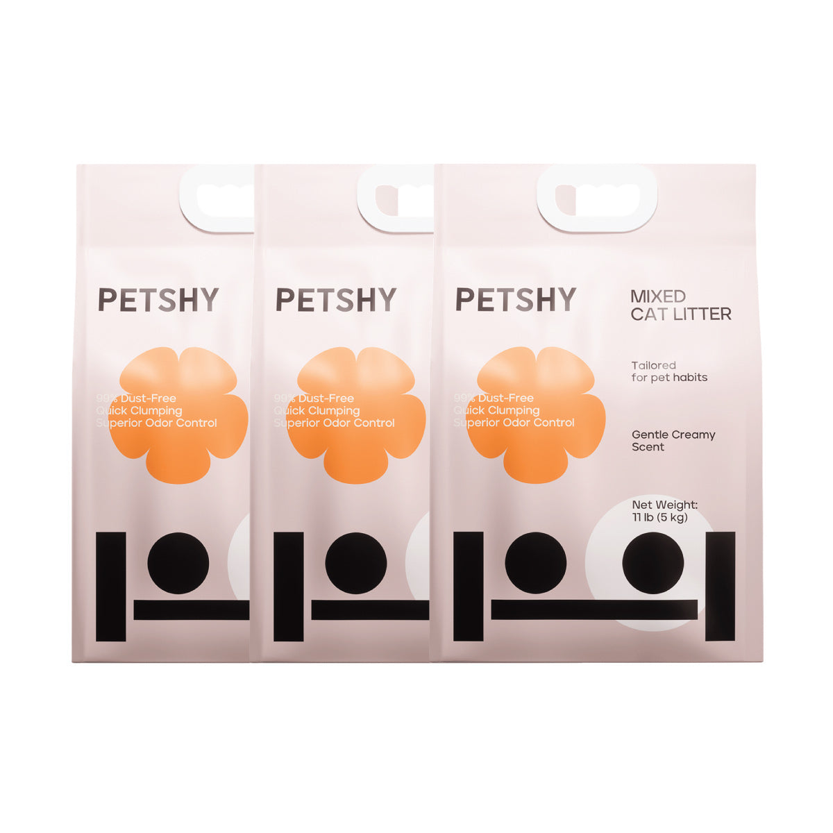 PETSHY Classic Tofu & Bentonite Mixed Cat Litter