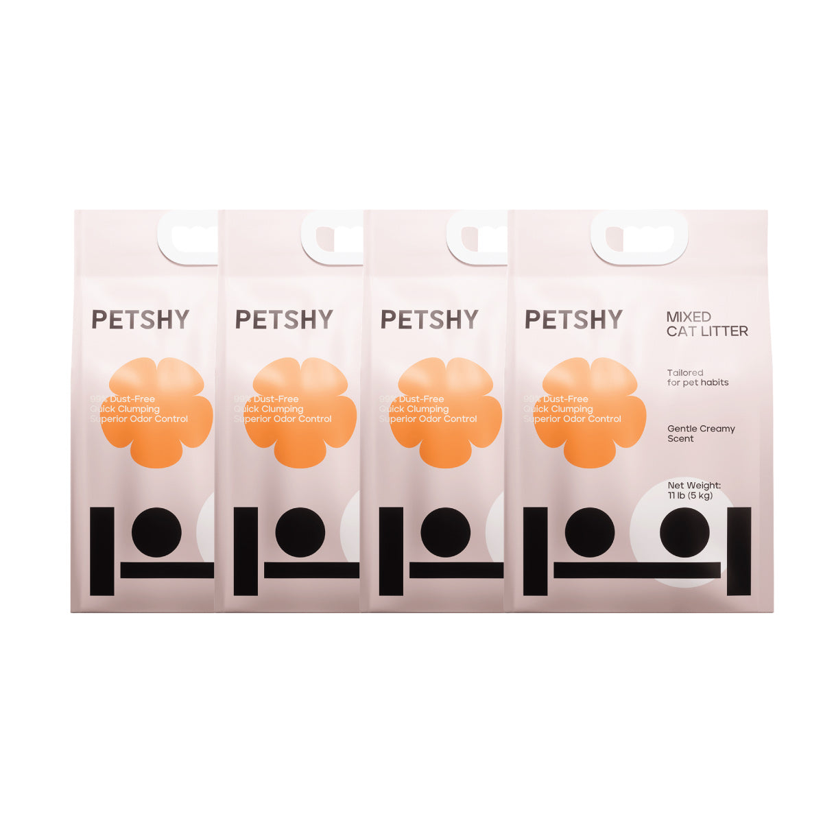 PETSHY Classic Tofu & Bentonite Mixed Cat Litter