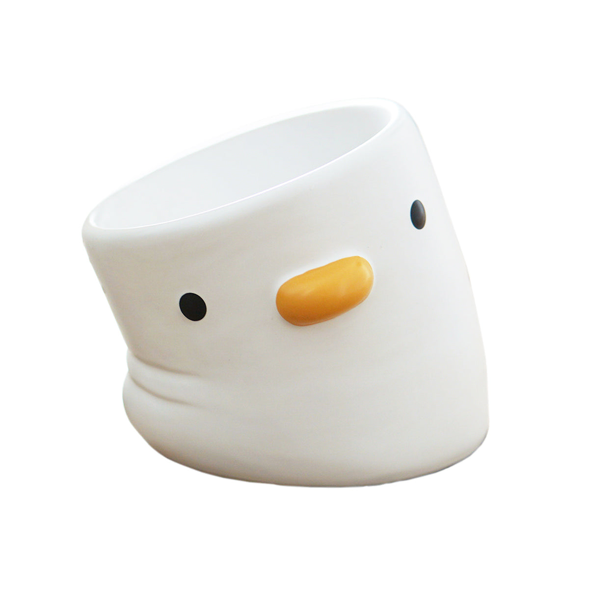 PURROOM Cat Angled Ceramic Bowl