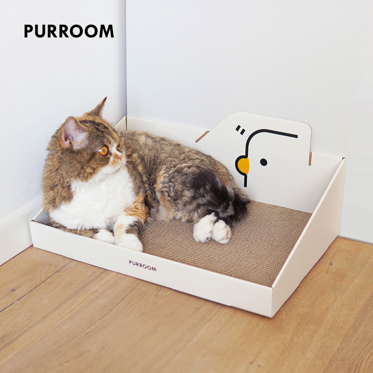 PURROOM Cat Cardboard Scratcher