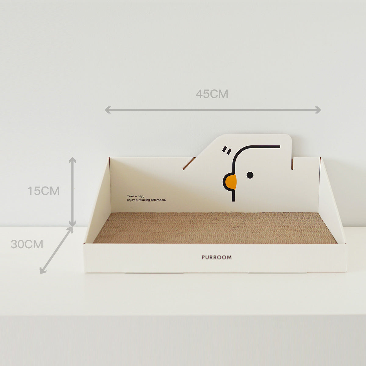 PURROOM Cat Cardboard Scratcher