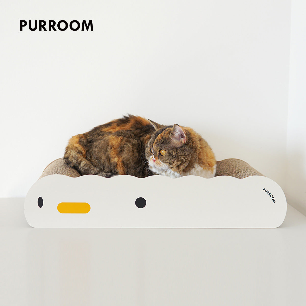 PURROOM Cat Cardboard Scratcher Wave