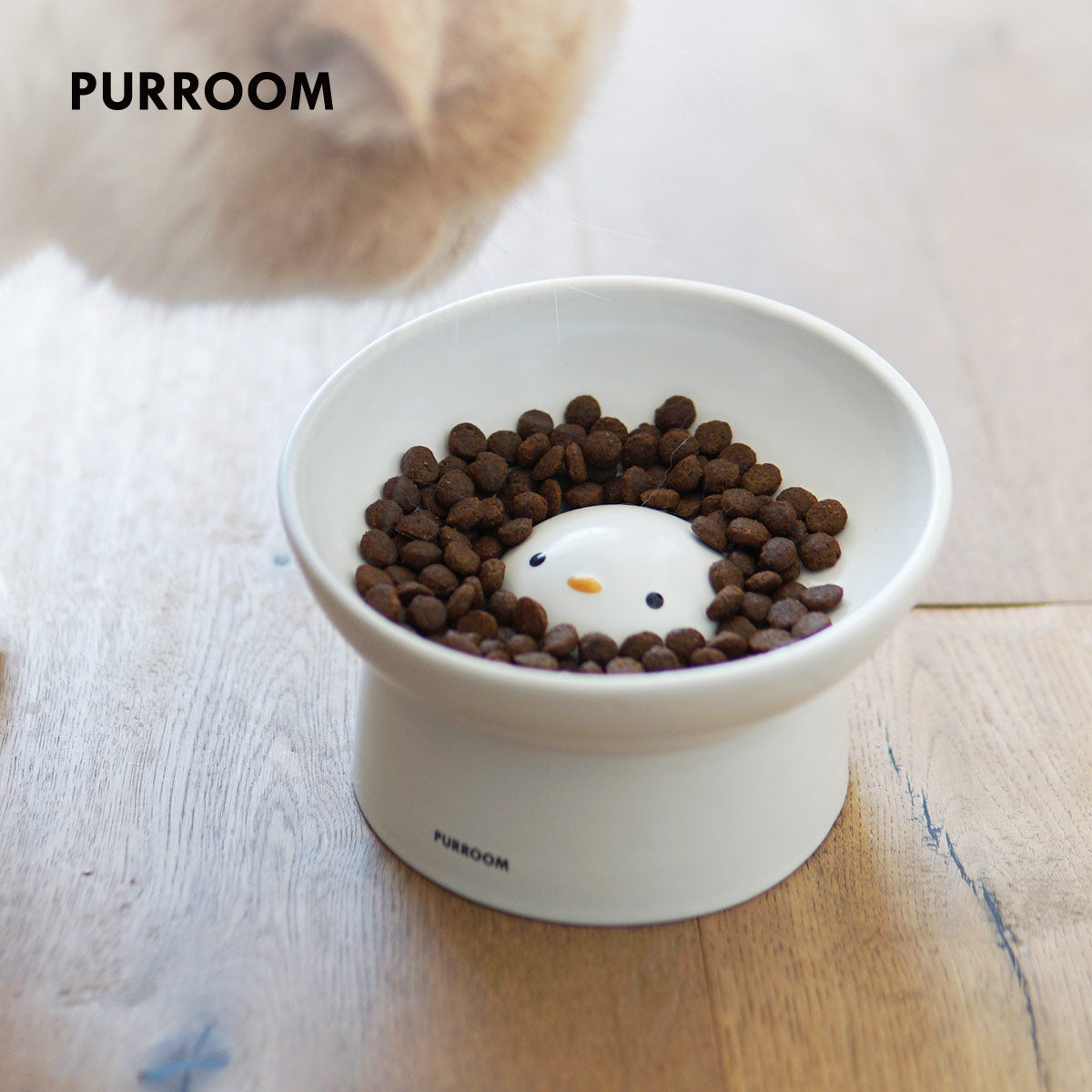 PURROOM Cat Ceramic Dinner Bowl