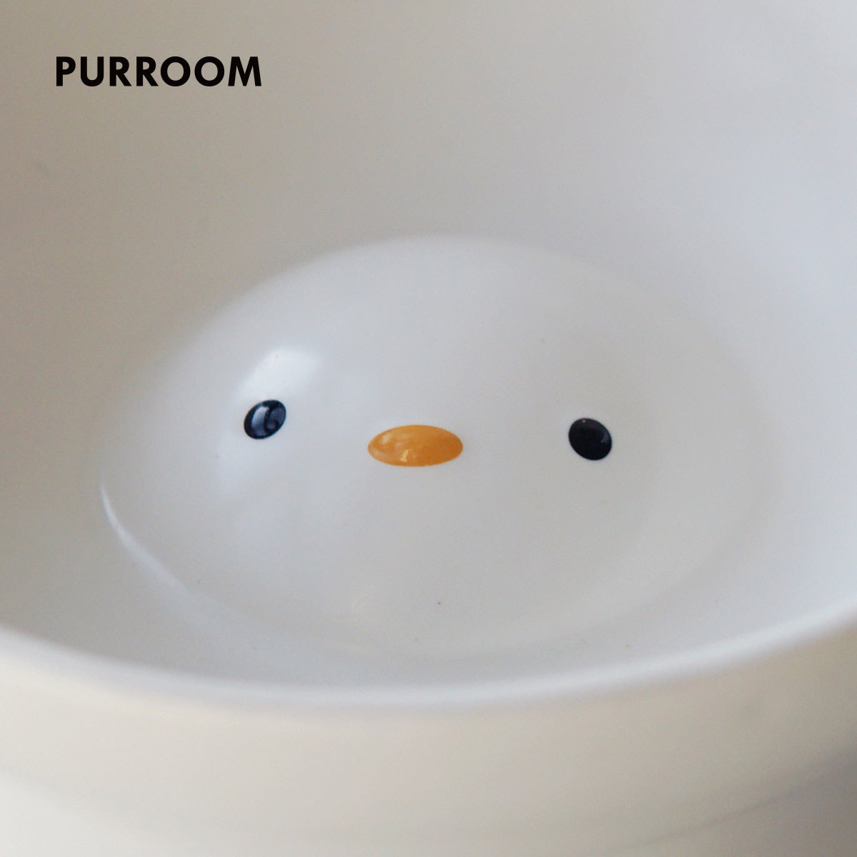 PURROOM Cat Ceramic Dinner Bowl
