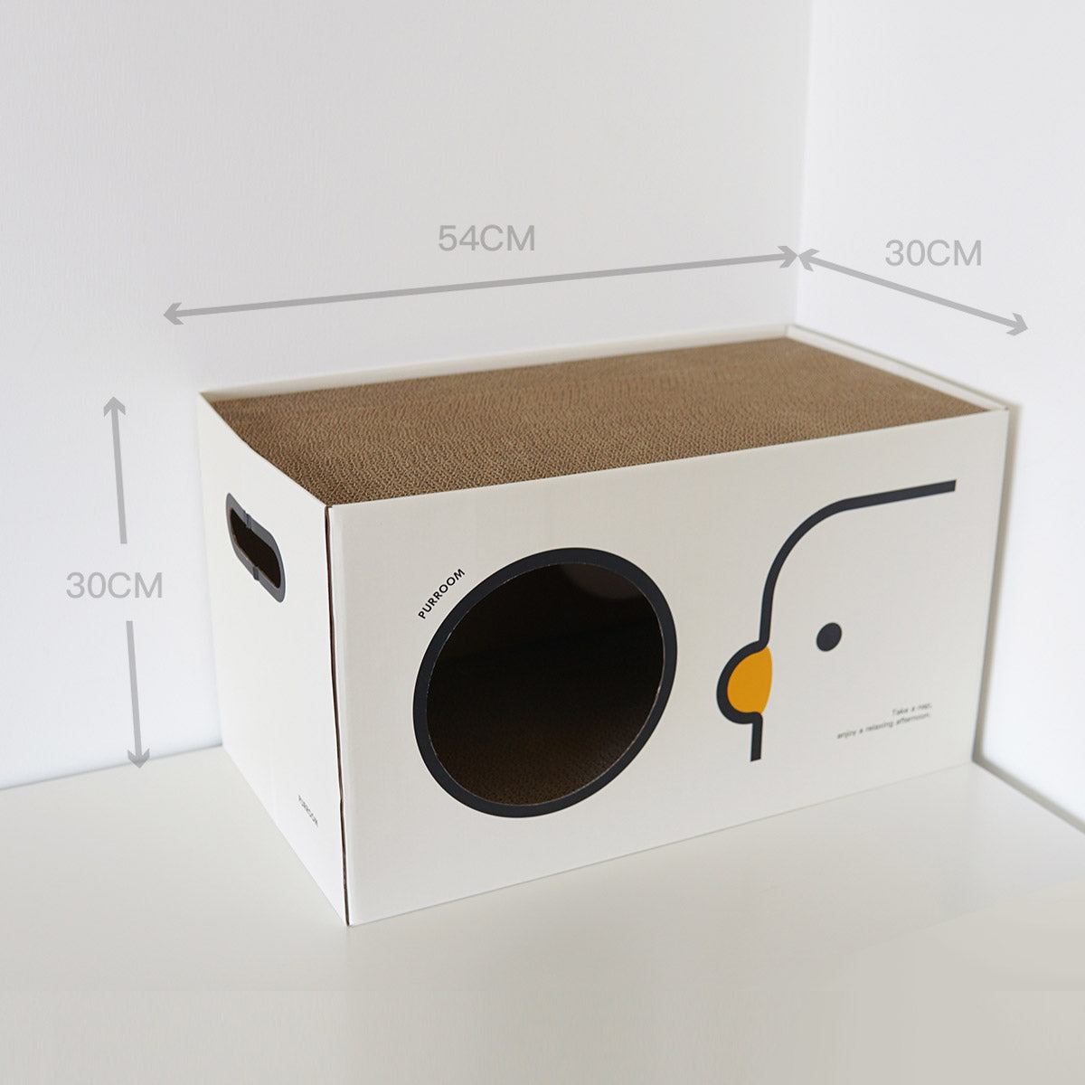PURROOM Cat Scratching House