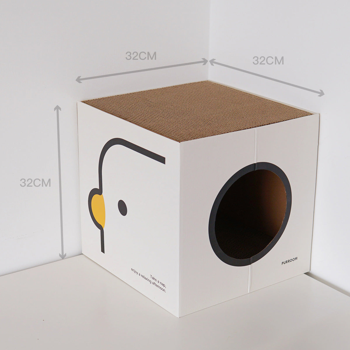 PURROOM Cat Scratching House