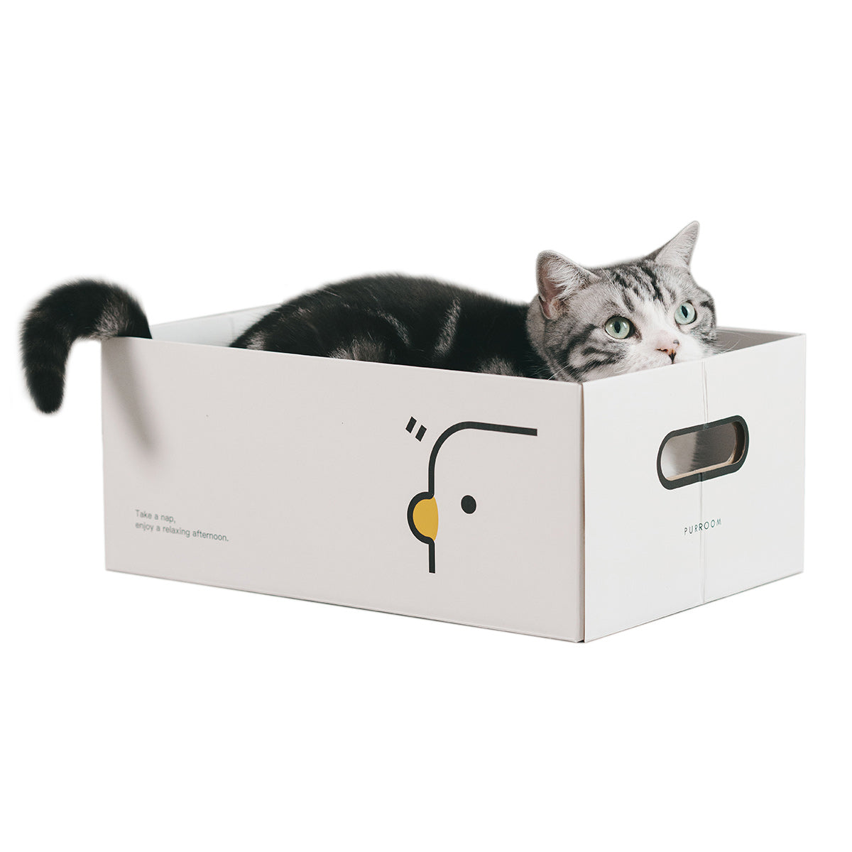 PURROOM Cat Scratcher Box