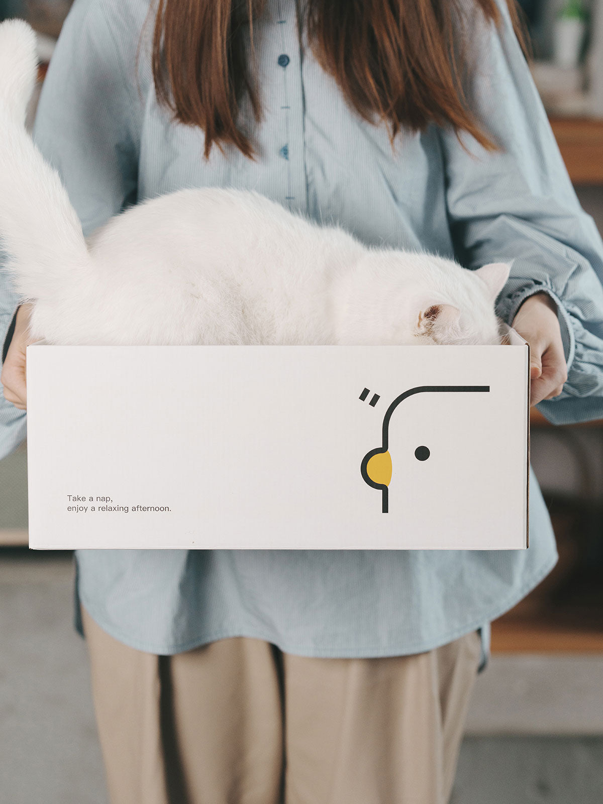 PURROOM Cat Scratcher Box