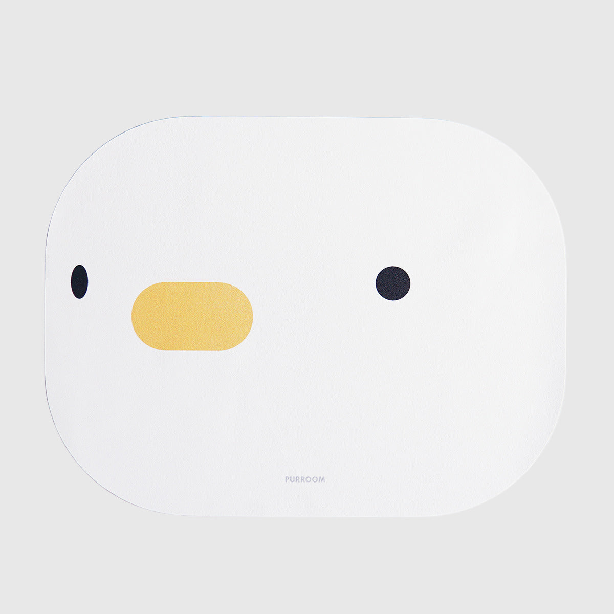 PURROOM Oval Meal Mat White