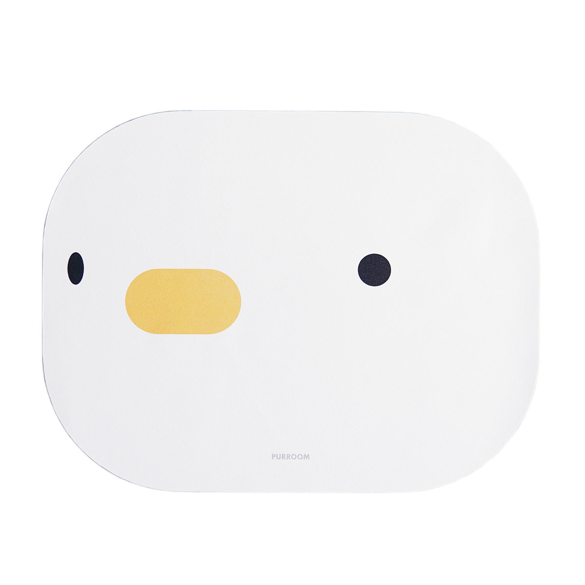 PURROOM Oval Meal Mat White