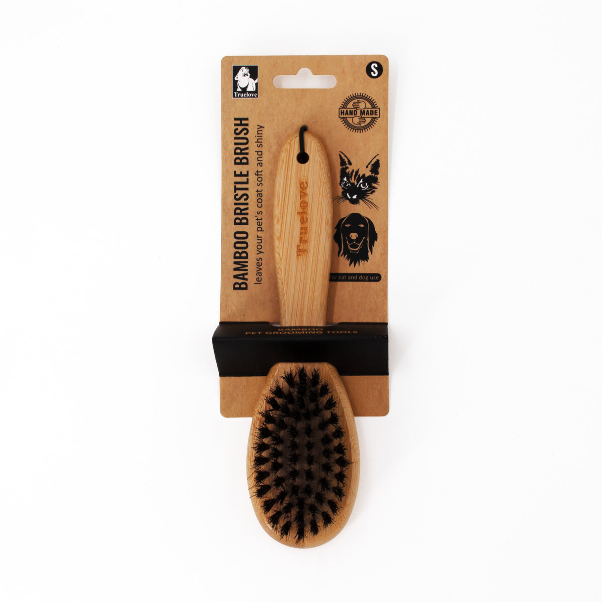 Truelove Bamboo Bristle Cat & Dog Brush